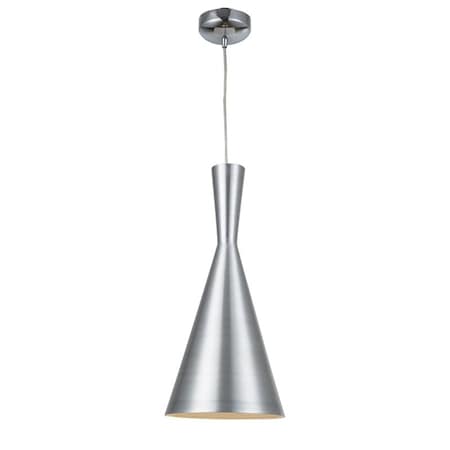 Sunpark LED Pendant Light Fixture, Adjustable Hanging Length, Black P203D-60-4000K-GU24 9W LED Bulb-H1
